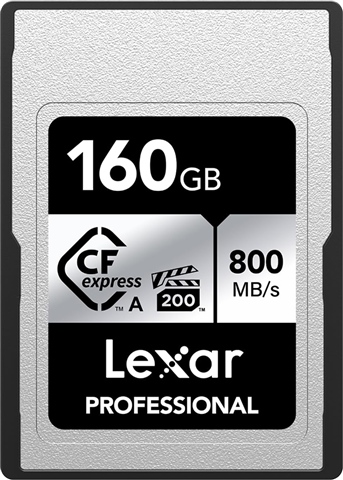 その他 Lexar Professional 160GB CFexpress TypeA Lexar Professional 160GB CFexpress Type A Memory Card 800MB/s